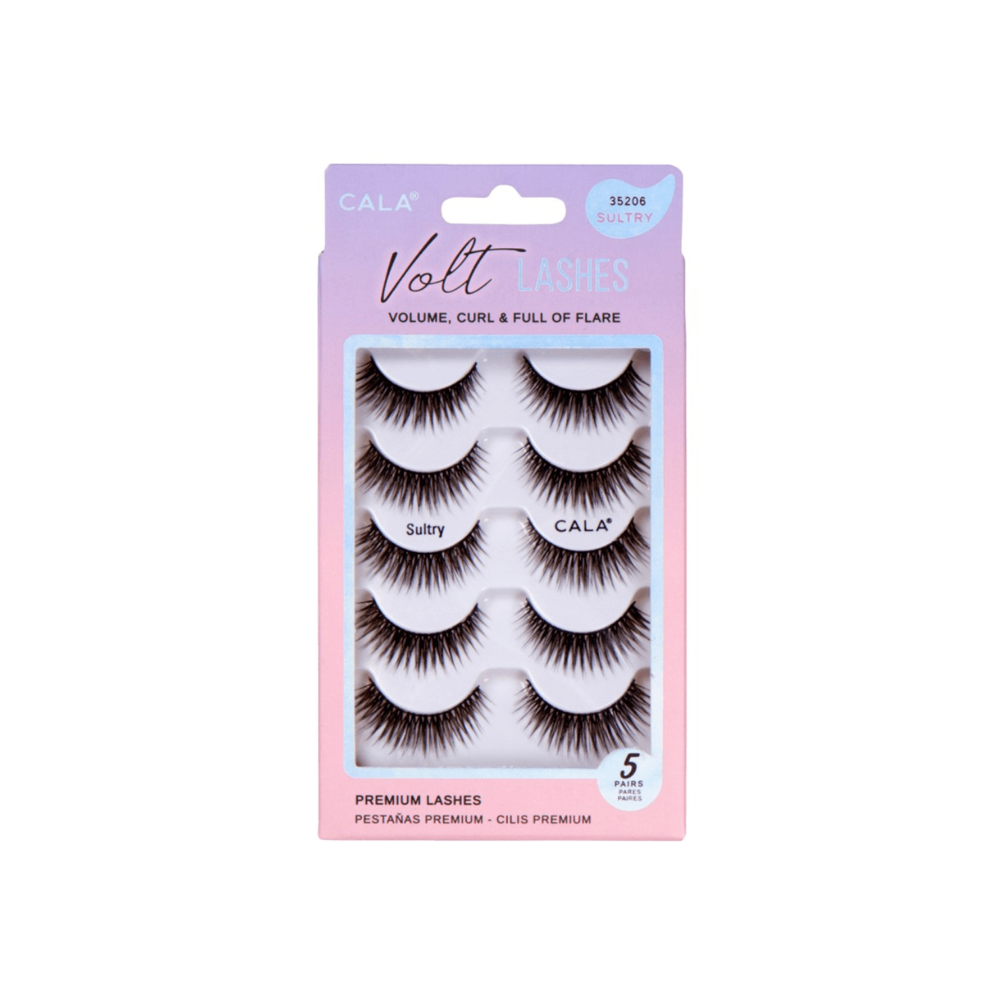 CALA Volt Lashes 5 Pair Pack – Sultry