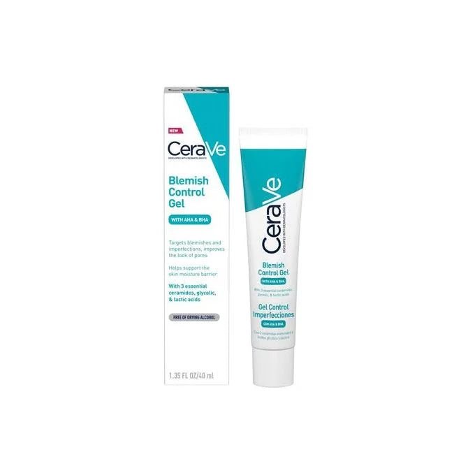 Cerave Blemish Control Gel with AHA % BHA Serum 40ml