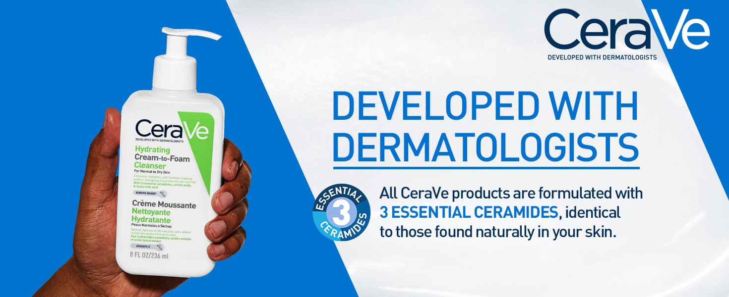 Cerave Hydrating Cream To Foam Cleanser 236ml