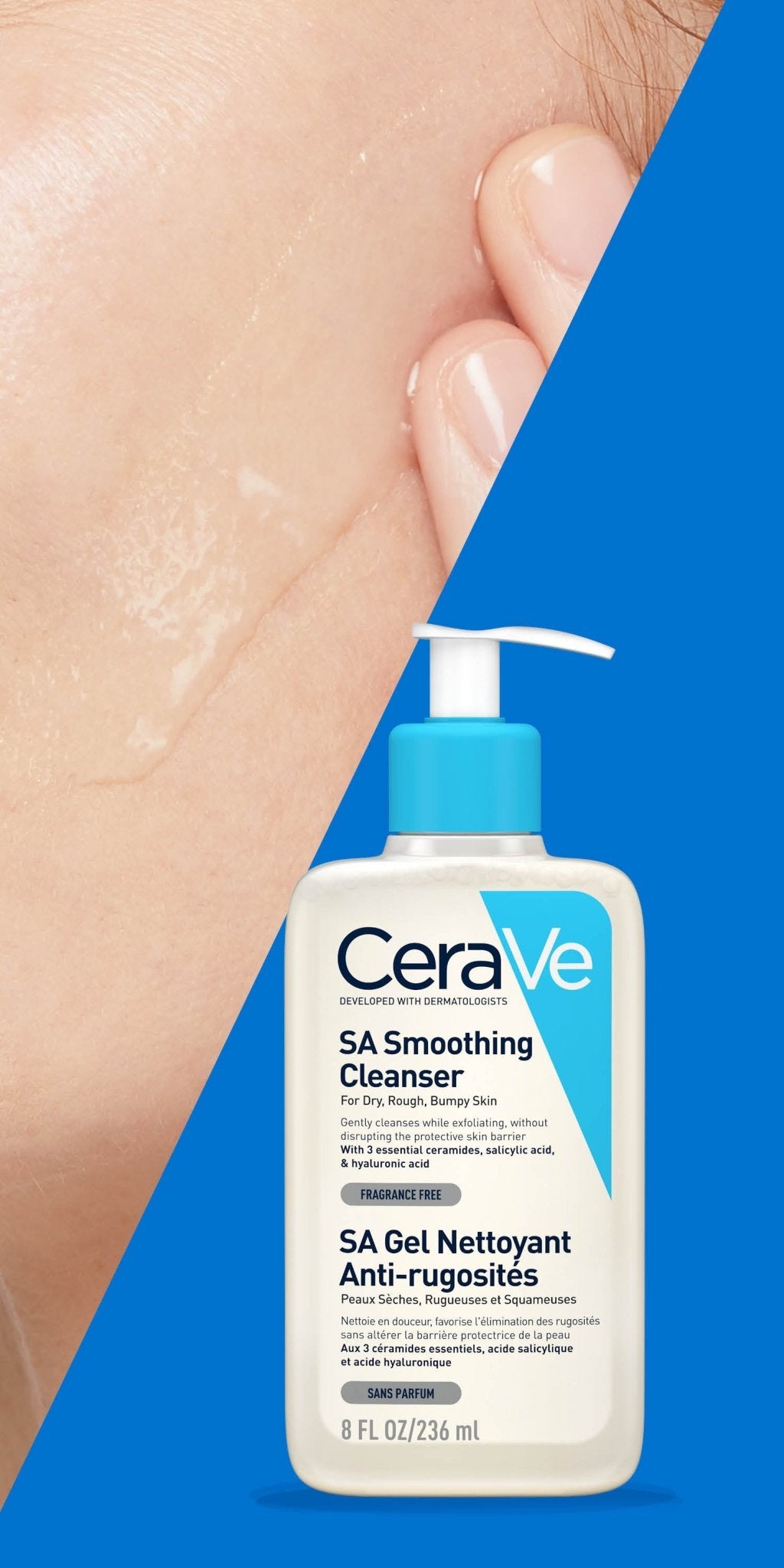 Cerave SA Smoothing Cleanser 236ml