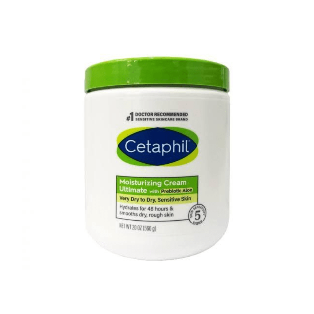 Cetaphil Moisturizing Cream Ultimate With Prebiotic Aloe and Antioxidant 566g