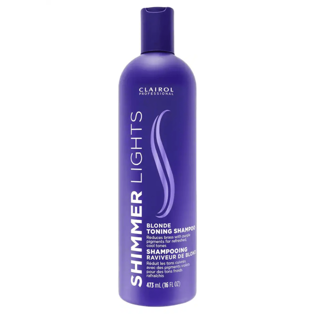 Clairol Professional Shimmer Lights Blonde Toning Shampoo - 473ml