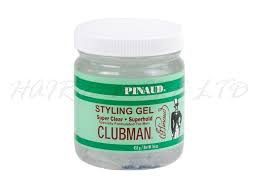 Clubman Pinaud Super Clear Superhold Styling Gel for Men 453g
