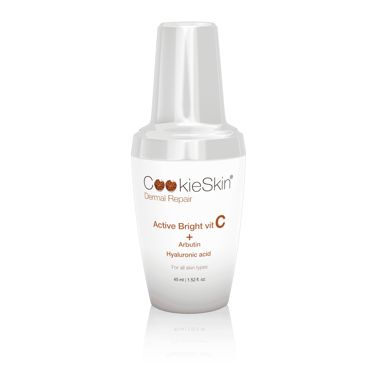 CookieSkin Active Bright Serum – Vitamin C, Arbutin & Hyaluronic Acid 30ml