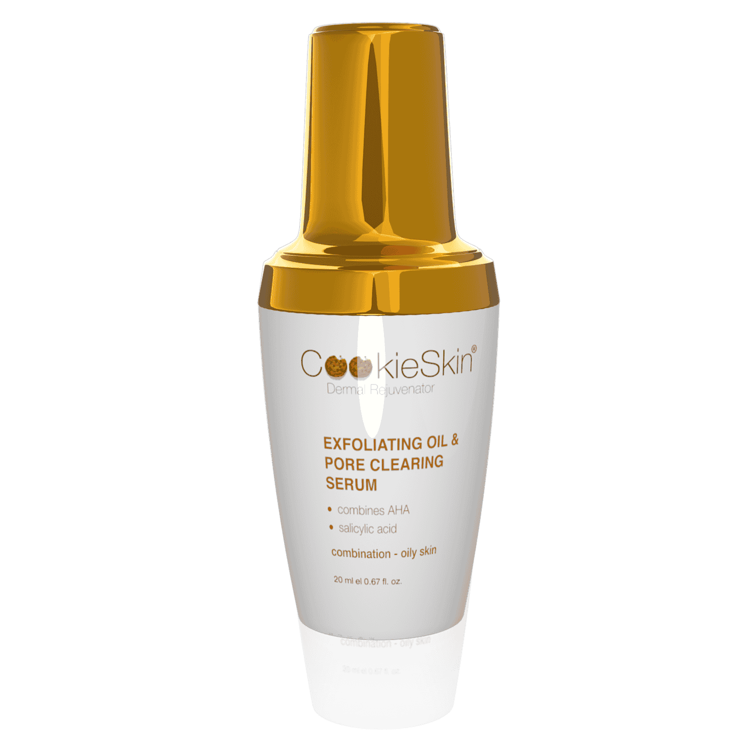 CookieSkin Exfoliating Oil & Pore Clearing Serum 20ml – Unclog Pores, Exfoliate & Glow