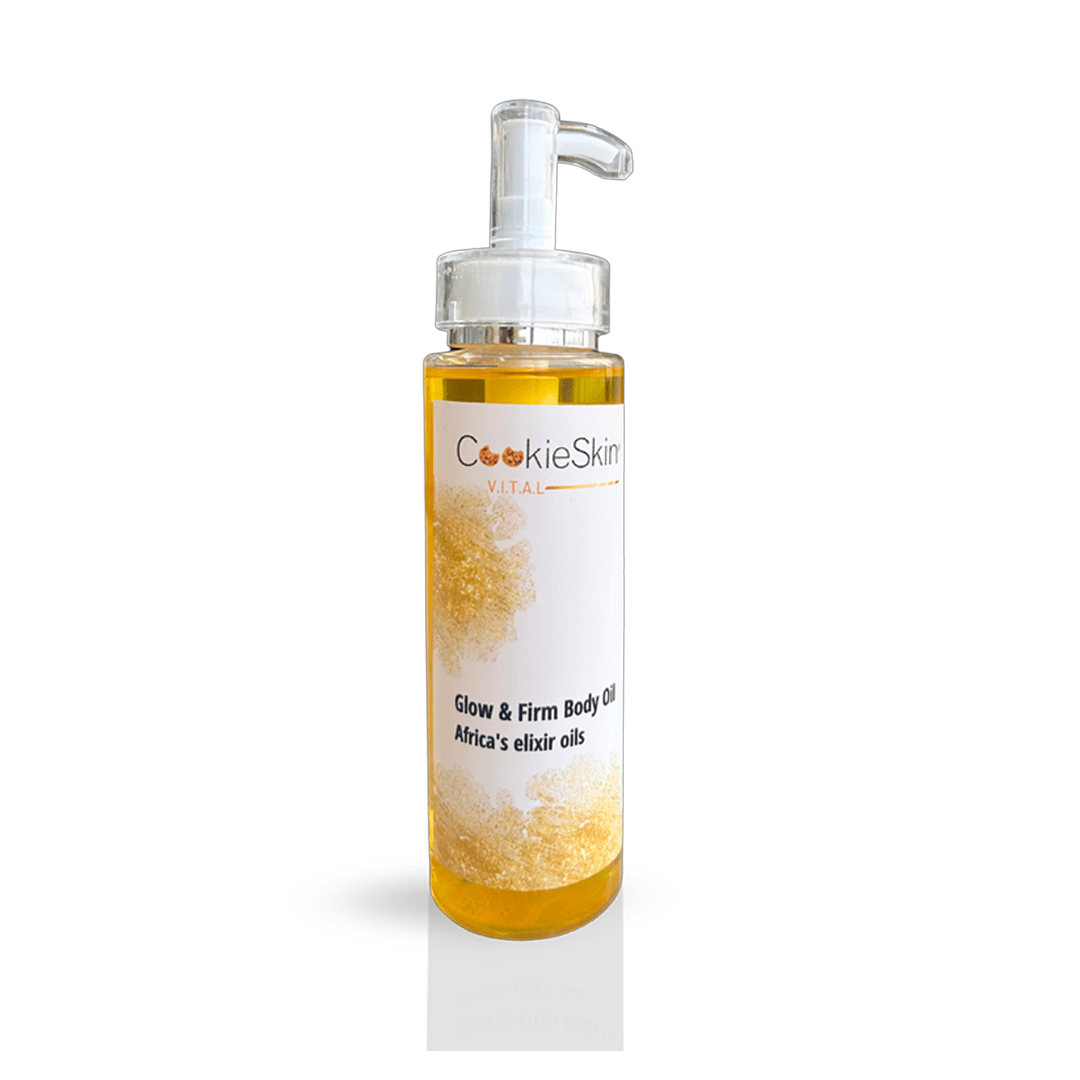 CookieSkin Glow & Firm Body Oil – Africa’s Elixir Oils for Radiant, Firm Skin