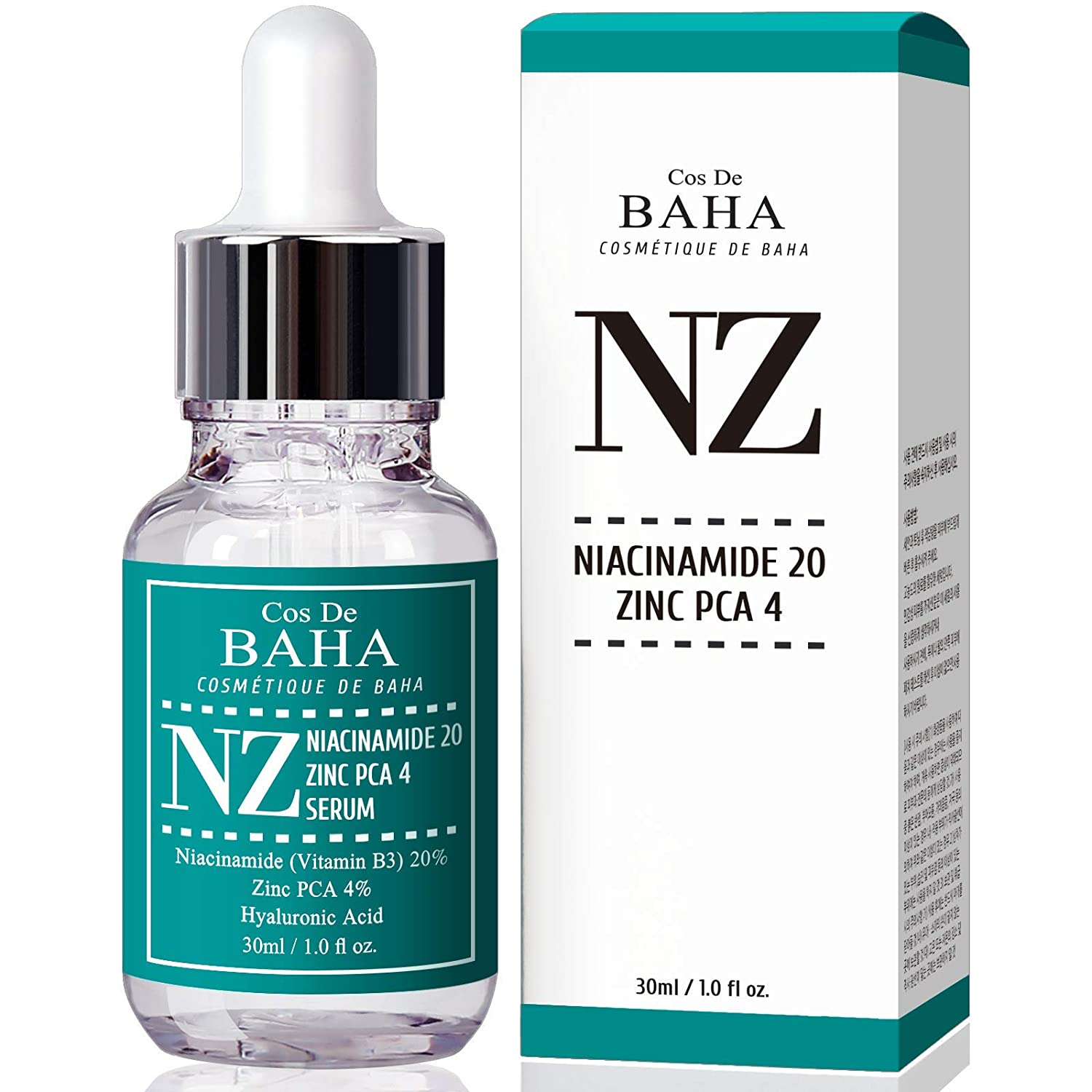 Cos De Baha NZ - Niacinamide 20 Zinc PCA 4