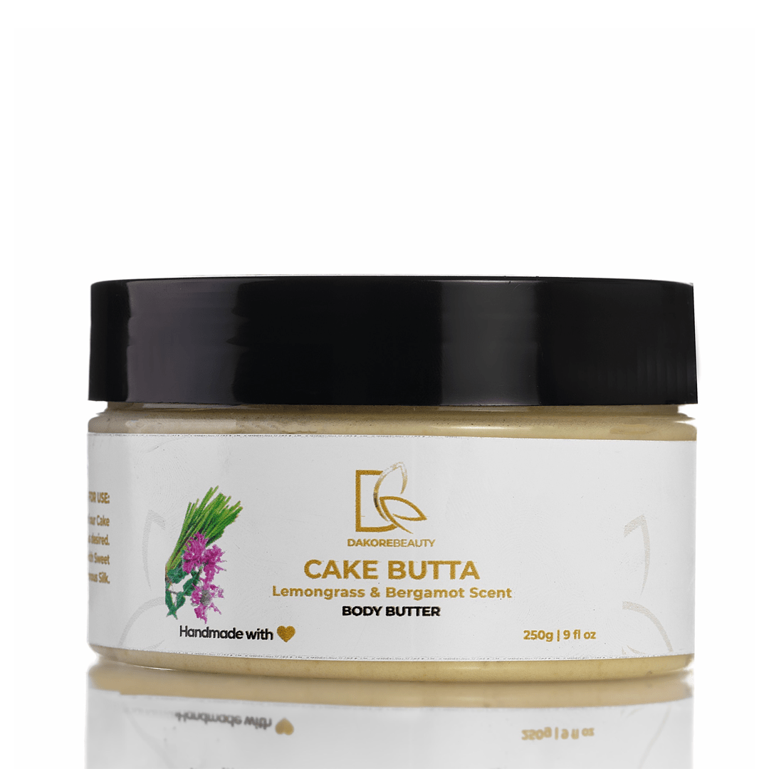 Dakore Beauty Cake Butter Sweet Orange & Jasmine Scent Body Butter 150ml – Deep Hydration & Glow