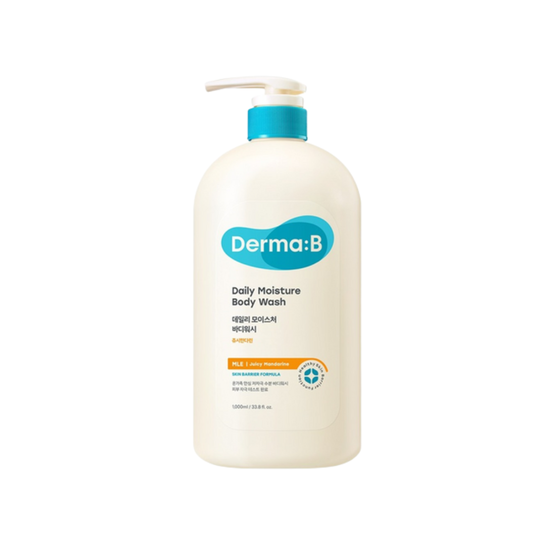 Derma:B Daily Moisture Body Wash – Juicy Mandarine 1000ml