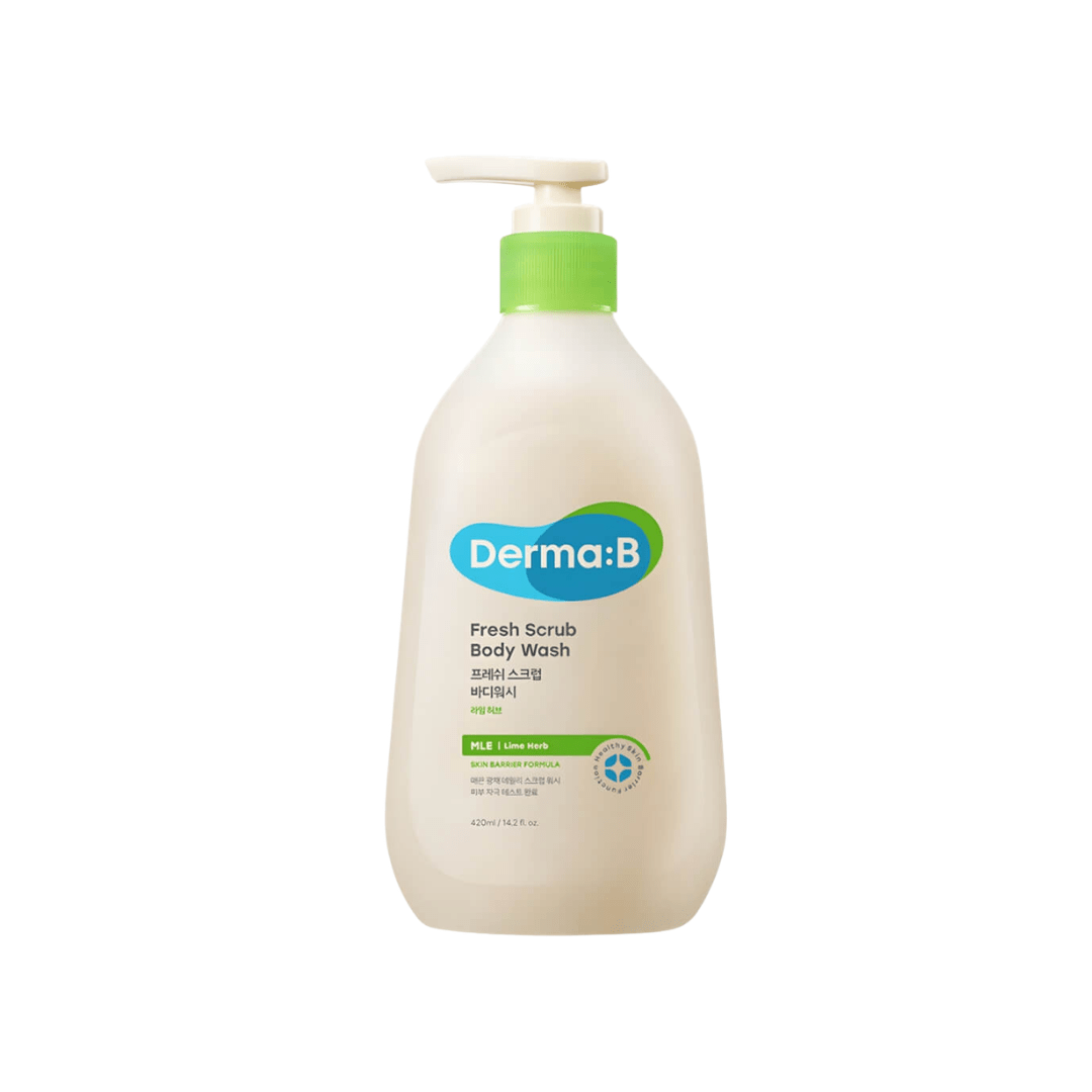 Derma:B Fresh Scrub Body Wash – 420ml
