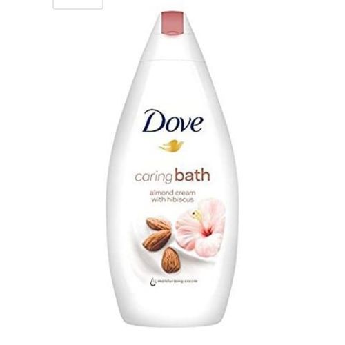 Dove Caring Bath Almond Cream with Hibiscus 500ml