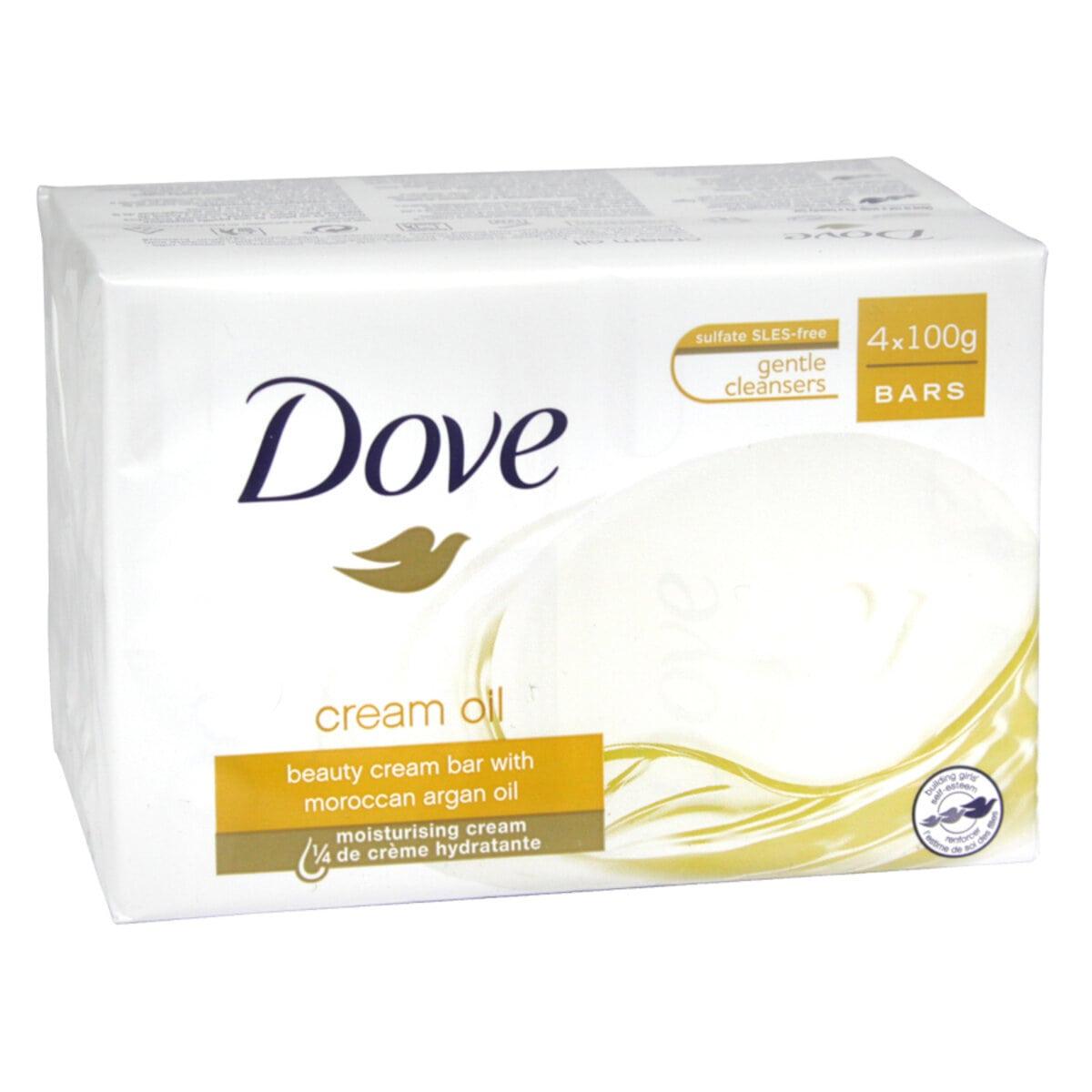 Dove Cream Oil Beauty Cream Bar 100G