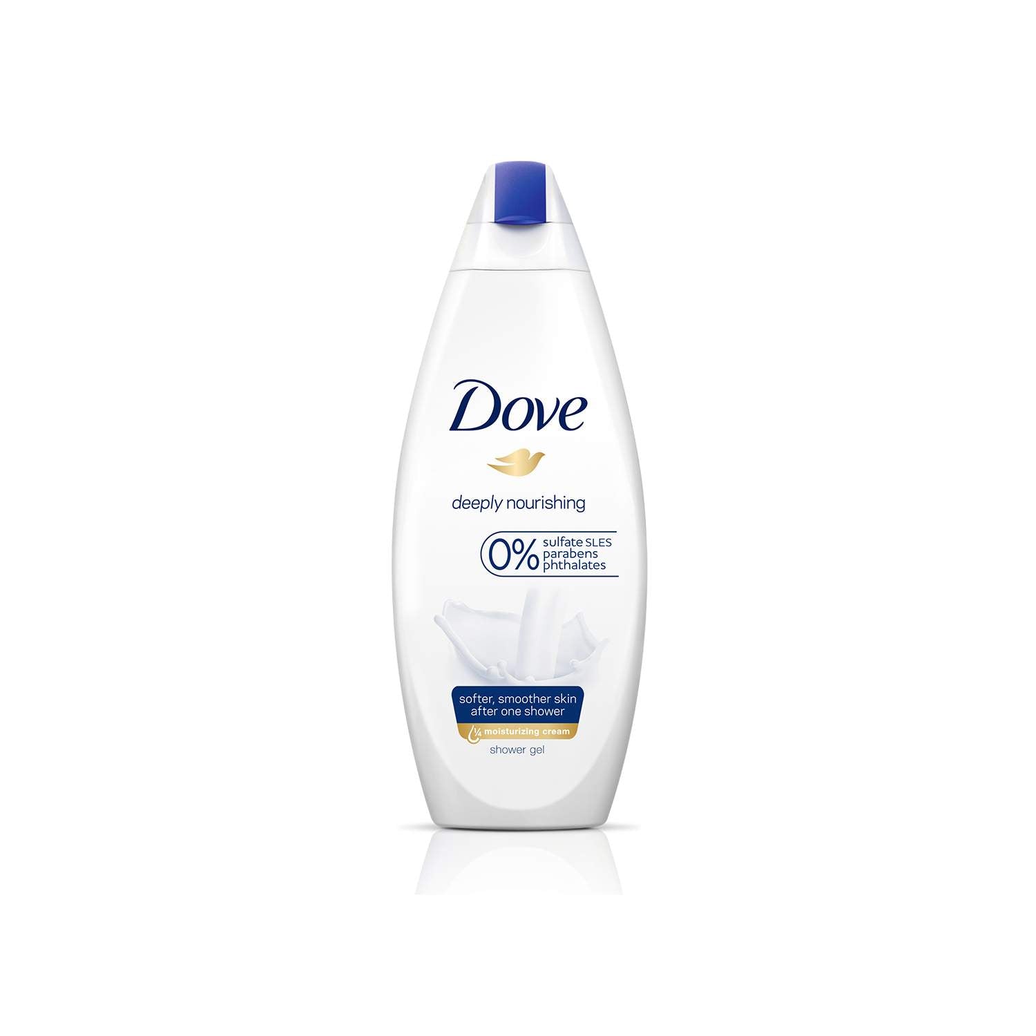 Dove Deeply Nourishing 0% Sulfate SLES Parabens Phthalates Body Wash 750ml