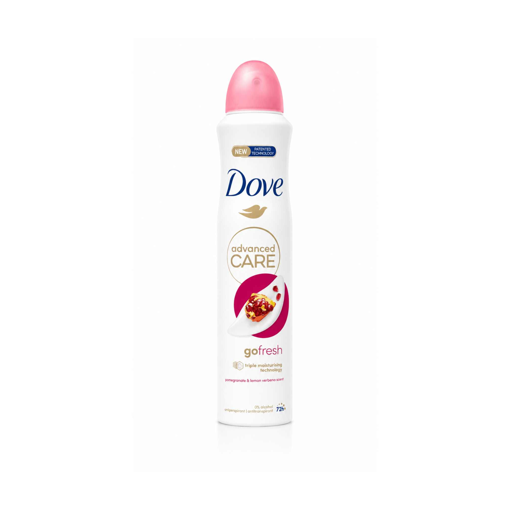 Dove Go Fresh Moisturizing Cream Pomegranate 48H 250ml