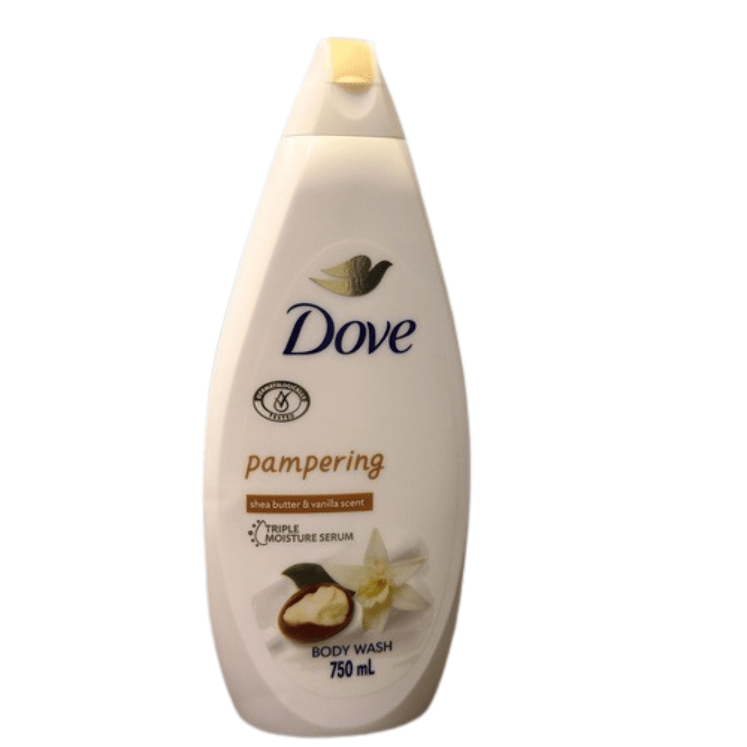 Dove Pampering Shea Butter & Vanilla Body Wash - 750ml