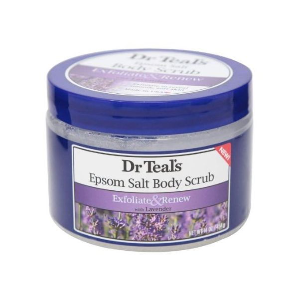 Dr. Teals Epsom Salt lavender Body Scrub 454g