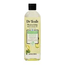 Dr Teal's Moisturizing Bath & Body Oil Moisture Glow Hydrate Ceramides & Avocado Oil 260ml – Nourish Your Skin