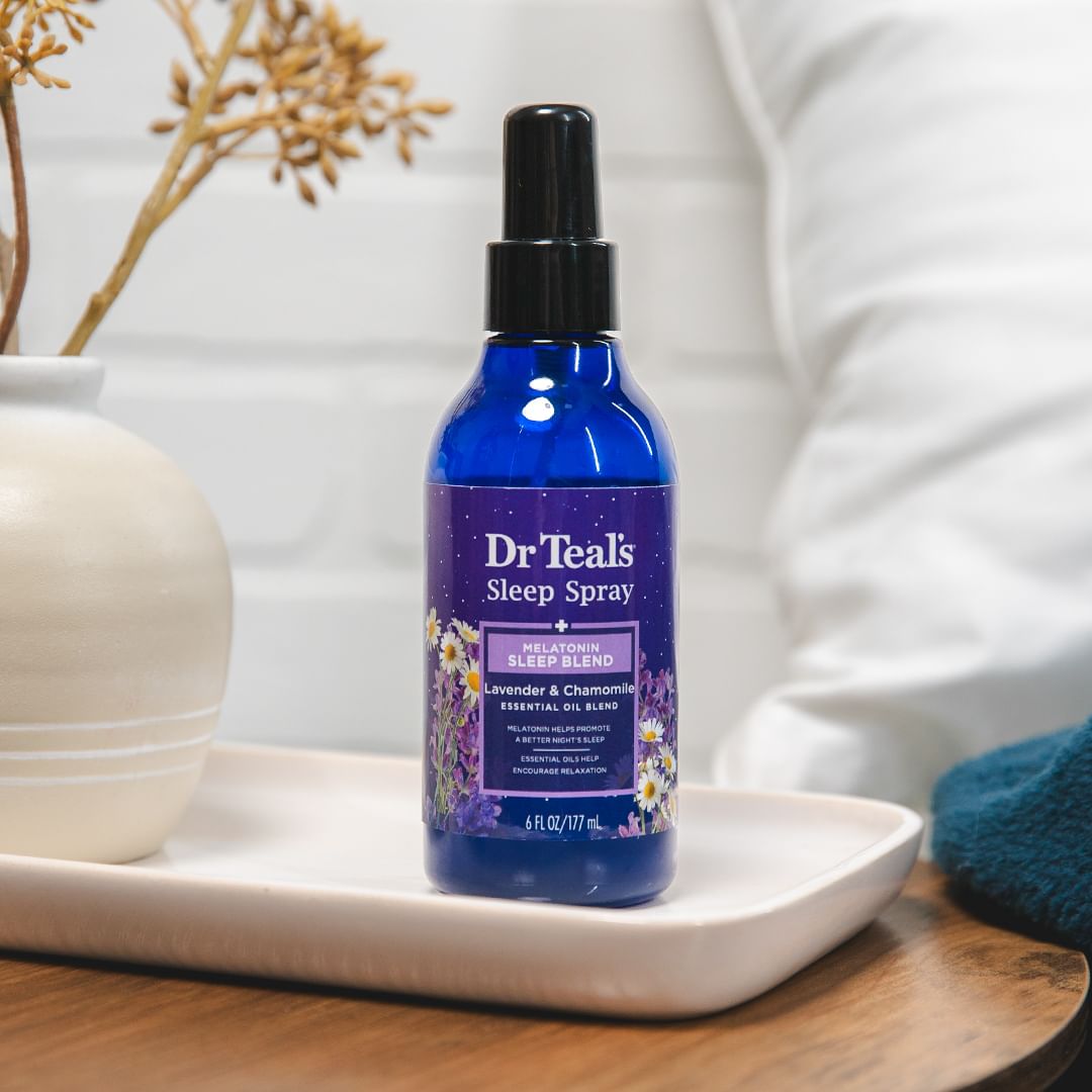 Dr. Teal's Sleep Spray + Melatonin Sleep blend 177ml – Lavender and Chamomile