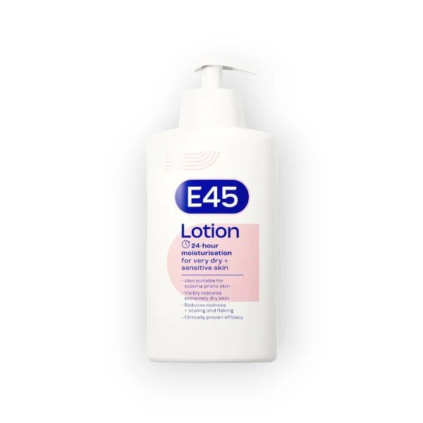 E45 Moisturizing Lotion for Very Dry & Sensitive Skin - 500ml