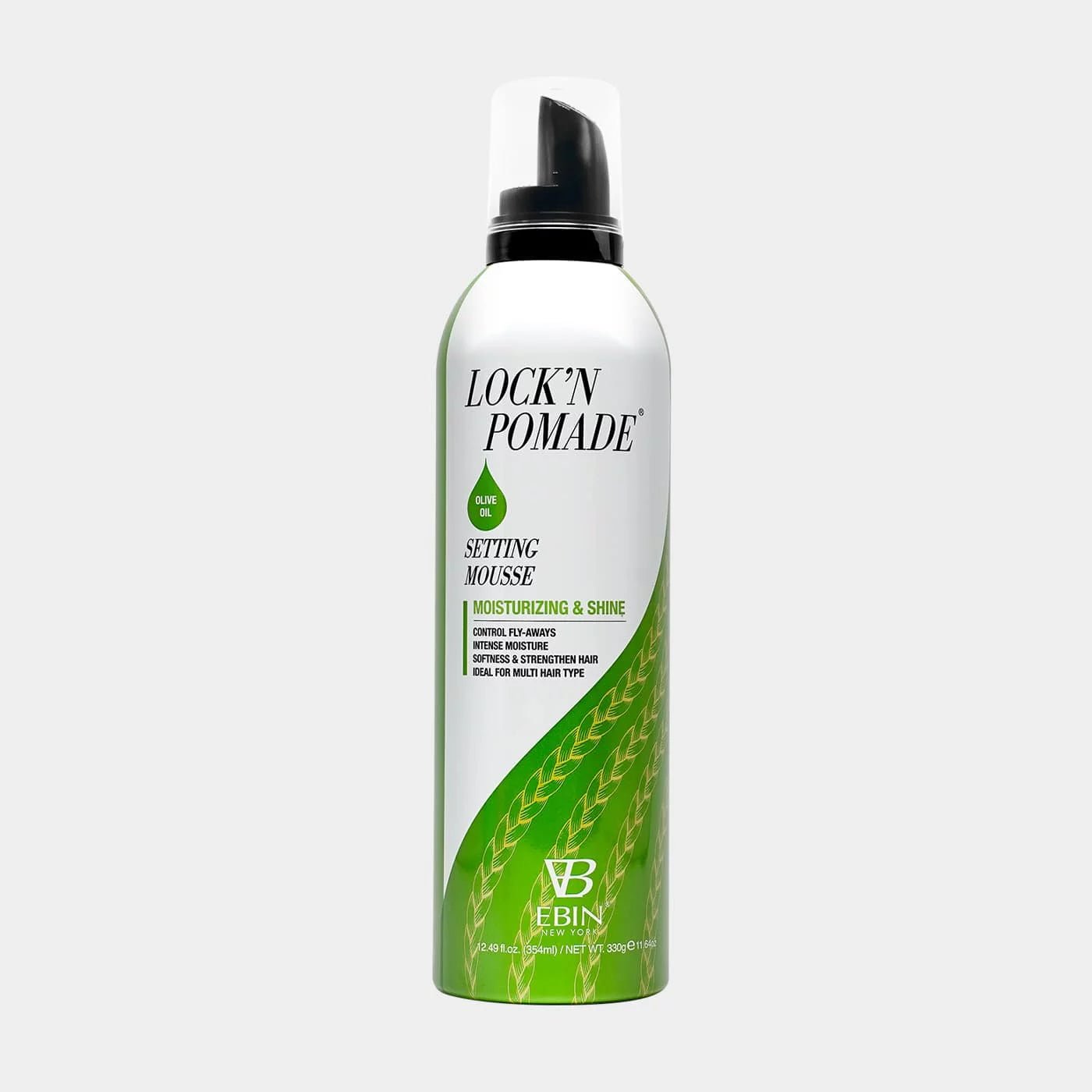 Ebin Braid Formula Olive Oil Setting Mousse 354ml