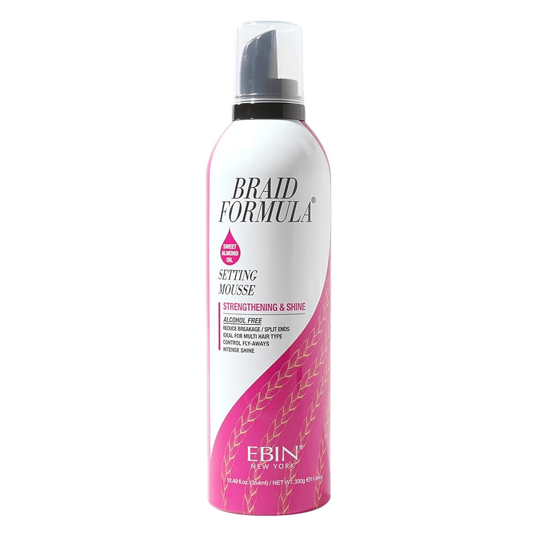 Ebin Braid Formula Sweet Almond Oil Setting Mouse 354ml