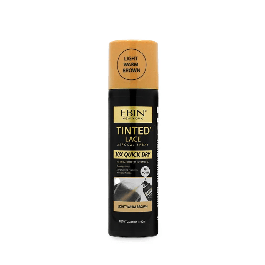 Ebin New York Tinted Lace Aerosol Spray Light Warm Brown 100ml