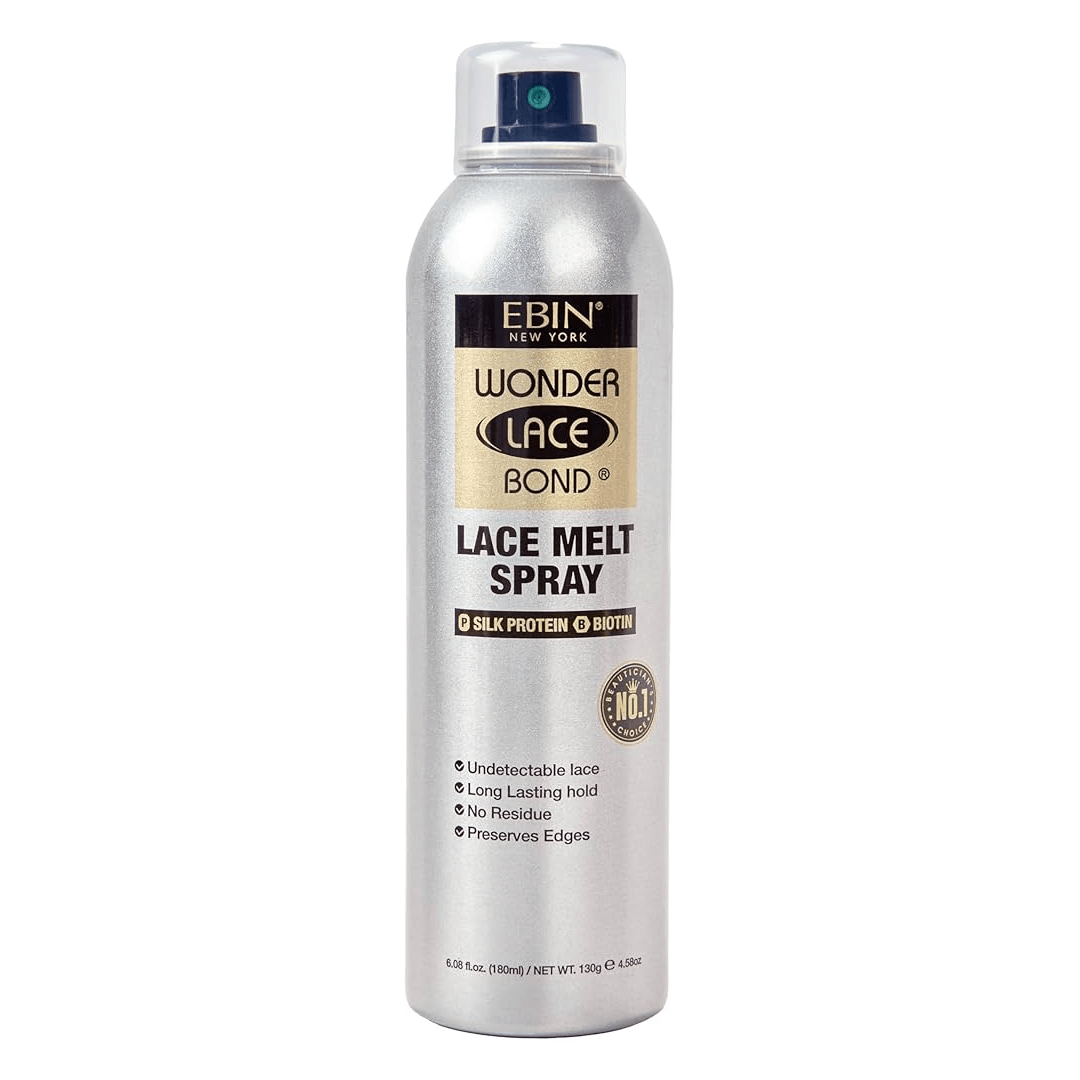Ebin New York Wonder Lace Bond Lace Melt Spray Silk Protein Biotin 180ml