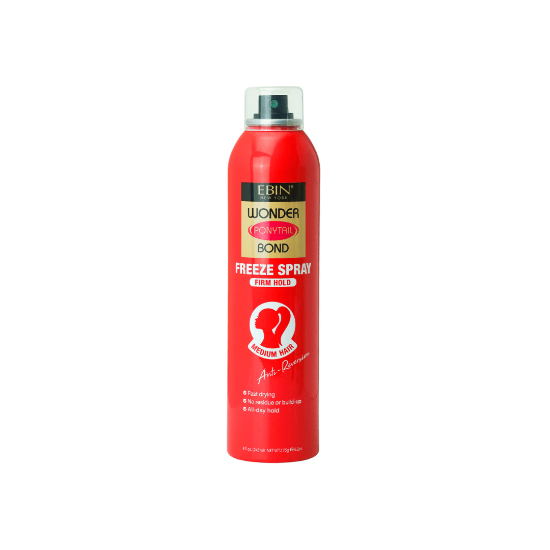 Ebin New york Wonder Ponytail Bond Freeze Spray Medium Hair 245ml