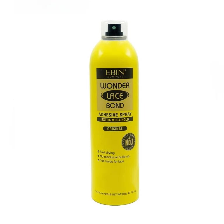 Ebin Wonder Lace Bond Adhesive Spray Original Extra Mega Hold 180ml