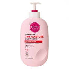 EOS Shea Butter 24H Moisture Body Lotion Jasmine Peach 473ml