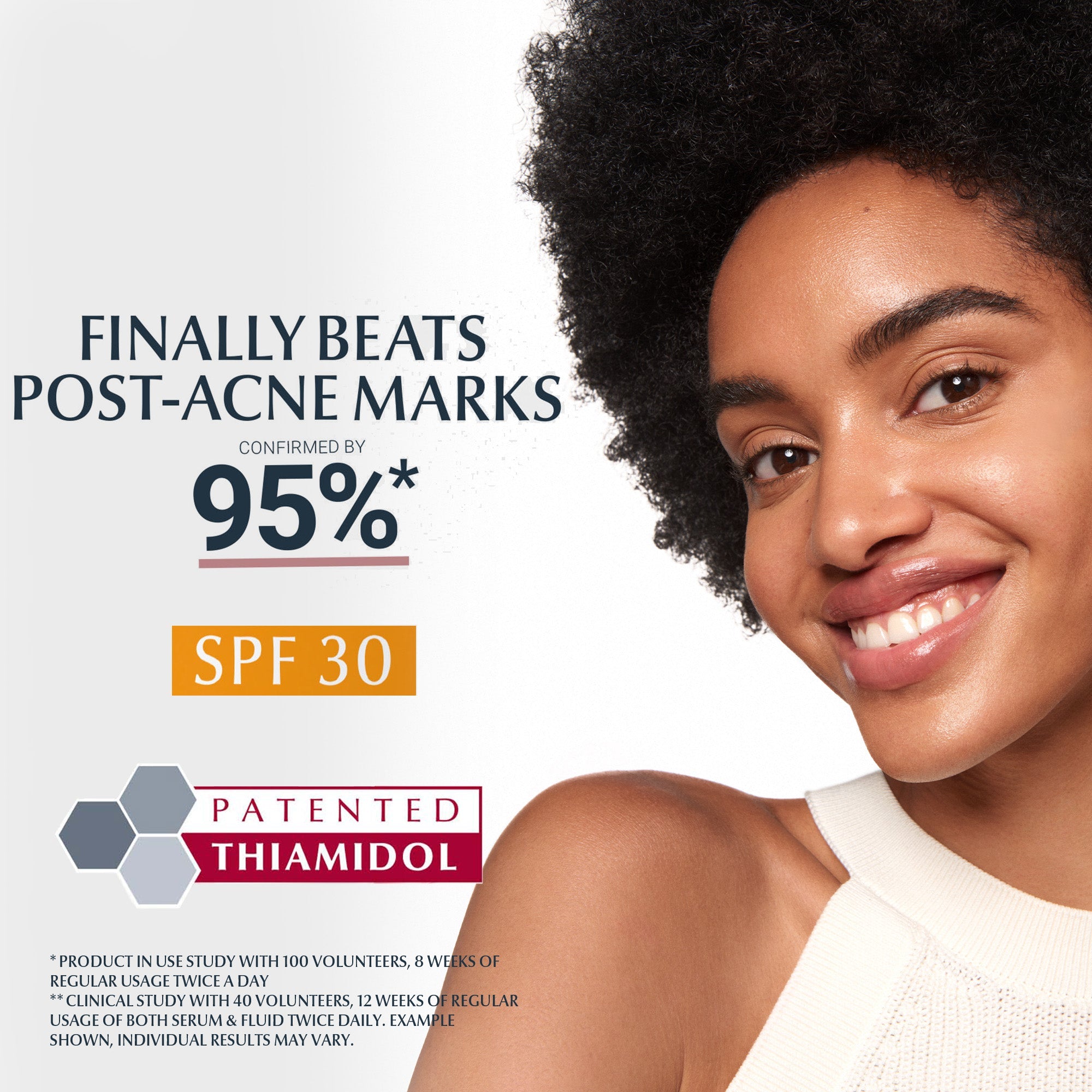 Eucerin DermoPurifyer Oil Control Protective Fluid, Post - Acne Marks, SPF 30, 50ml