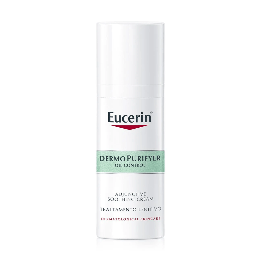 Eucerin DermoPurifyer Oil Control Soothing Face Day Cream, SPF 30, 50ml