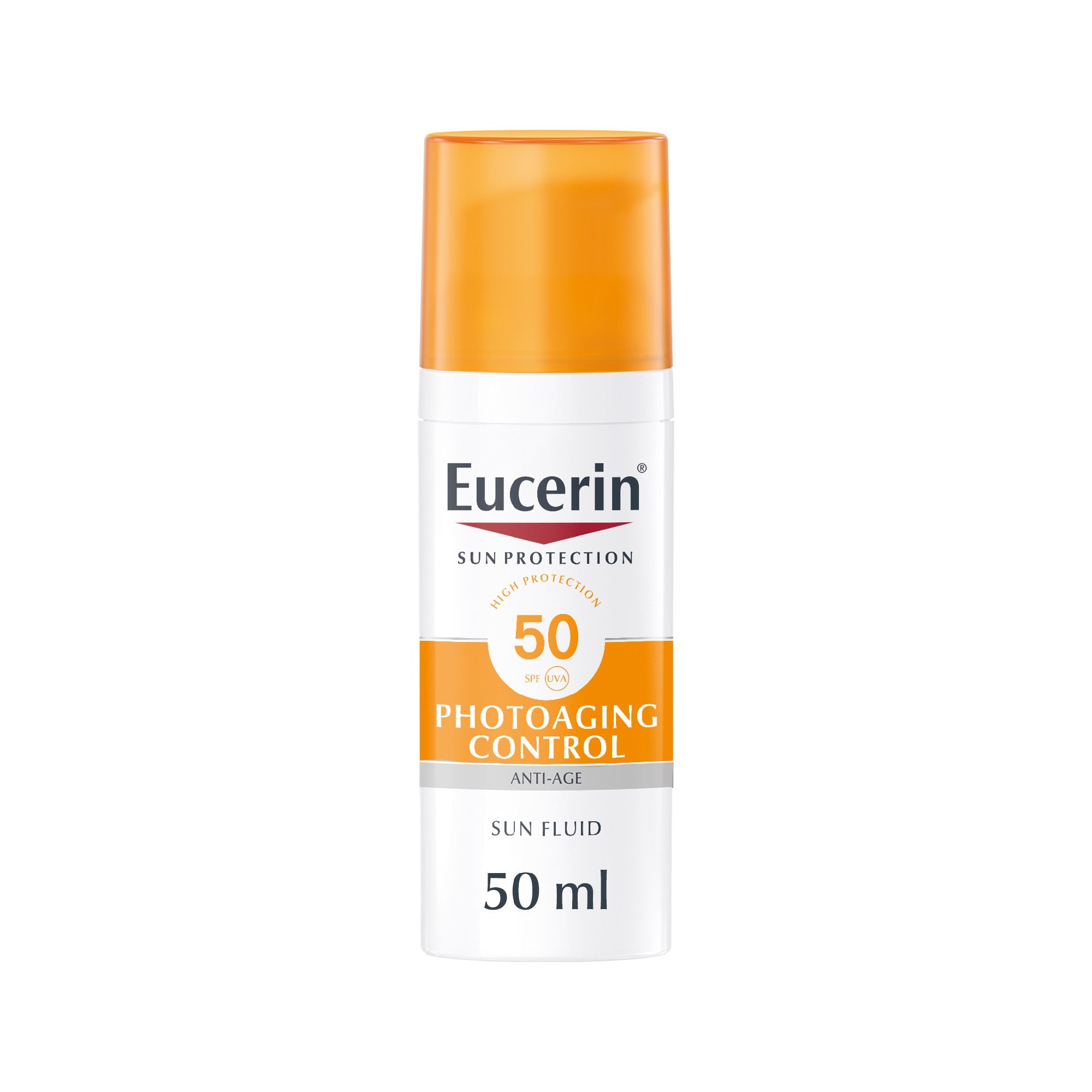 Eucerin Face Sunscreen Photoaging Control Anti - Age Sun Fluid, SPF 50, 50ml