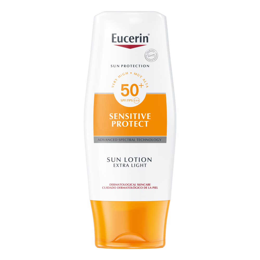 Eucerin Sun Body Lotion Extra Light, Sensitive Protect, SPF50+, 150ml