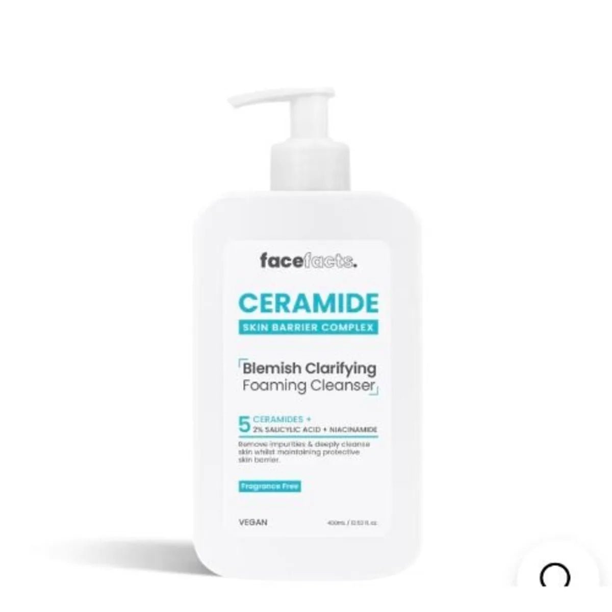 Face Facts Ceramide Skin Barrier Complex Blemish Clarifying Foaming Cleanser 400ml