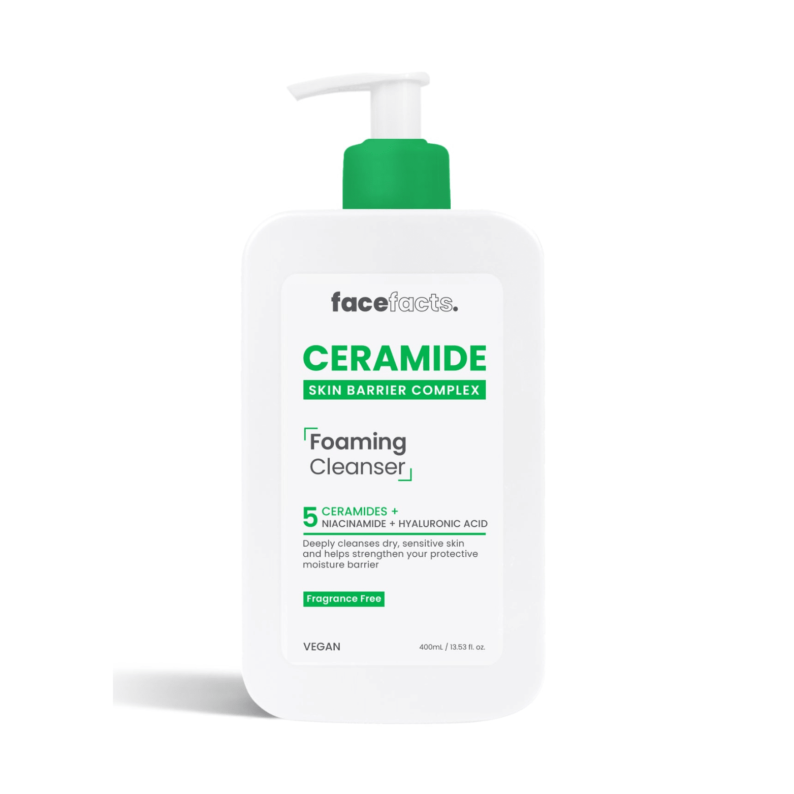 Face Facts Ceramide Foaming Cleanser 400ml