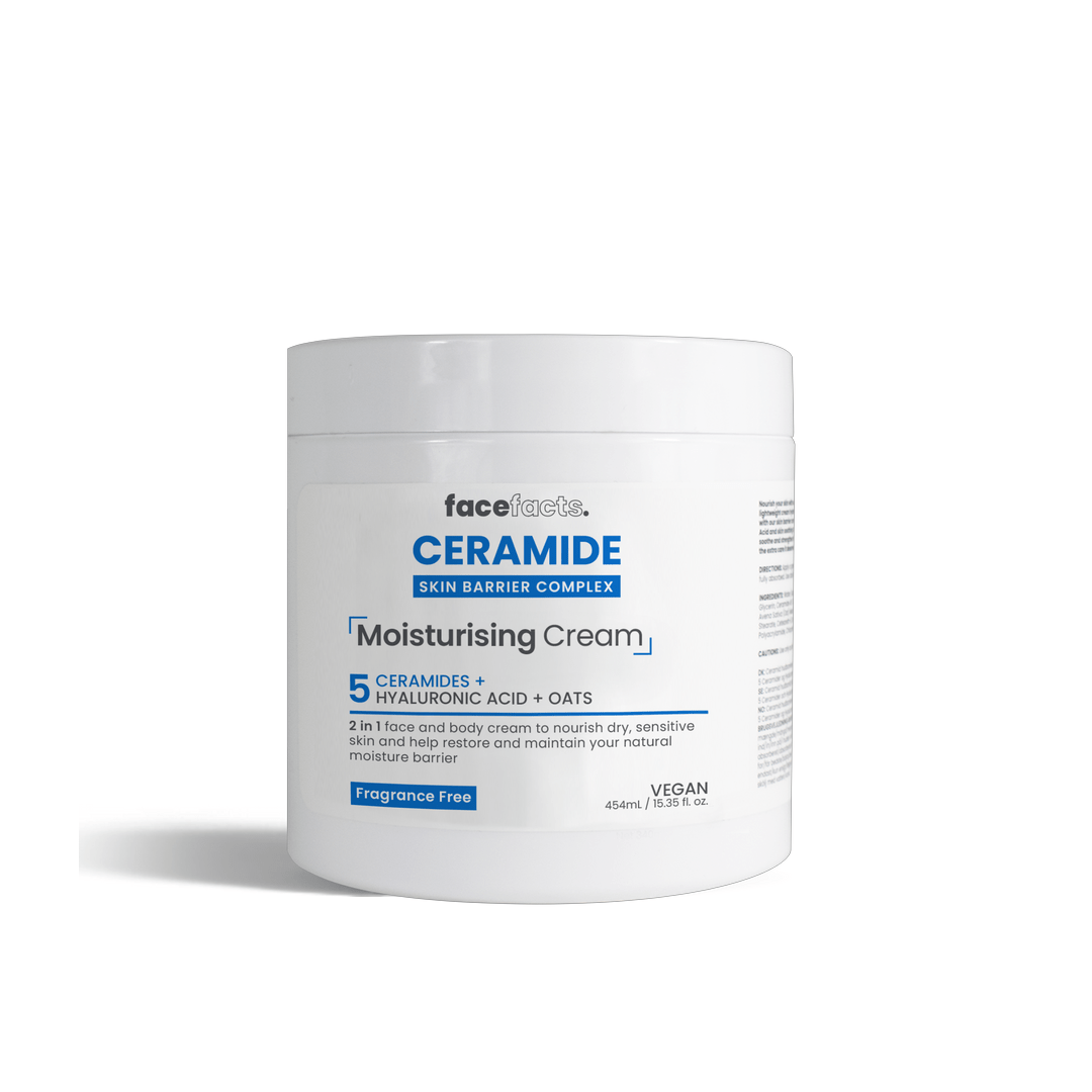 Face Facts Ceramide Moisturising Cream 454ml