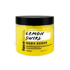 Face Facts Lemon Swirl Body Scrub 400g