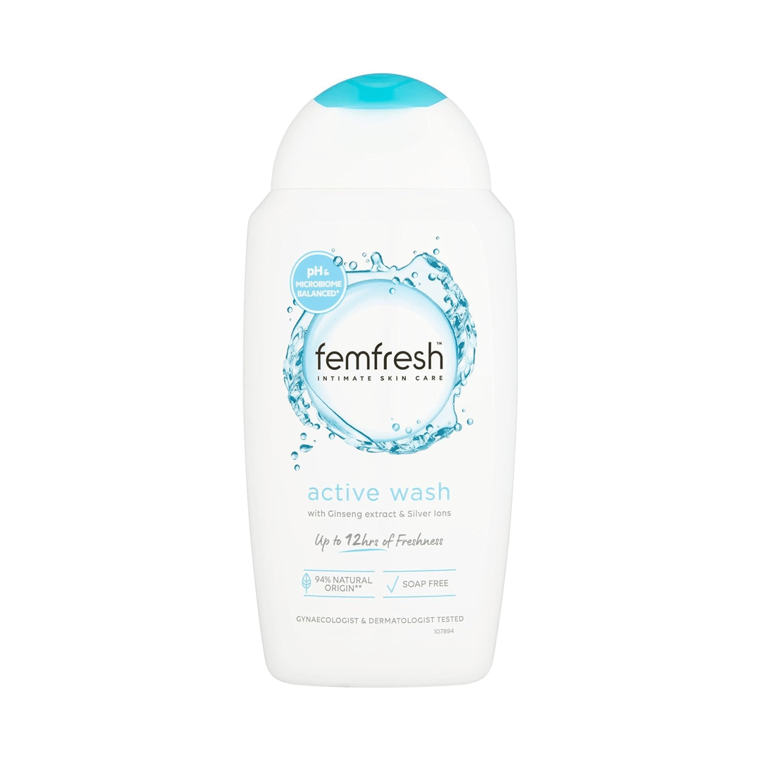 Femfresh Active Wash 250ml – Gentle Intimate Care for Everyday Freshness
