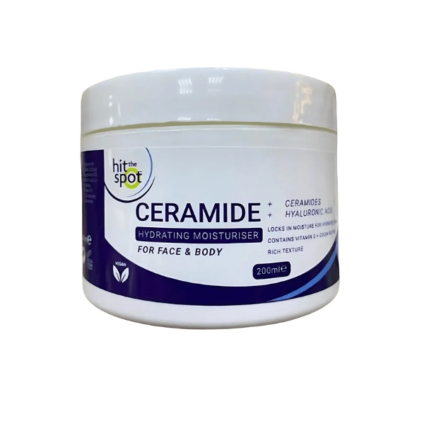 Hit The Spot Ceramide Hydrating Moisturiser 200ml | Face & Body Care