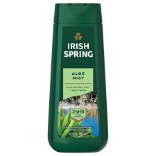 Irish Spring Aloe Mist Moisturizing Face + Body Wash 591ml – Refresh & Hydrate