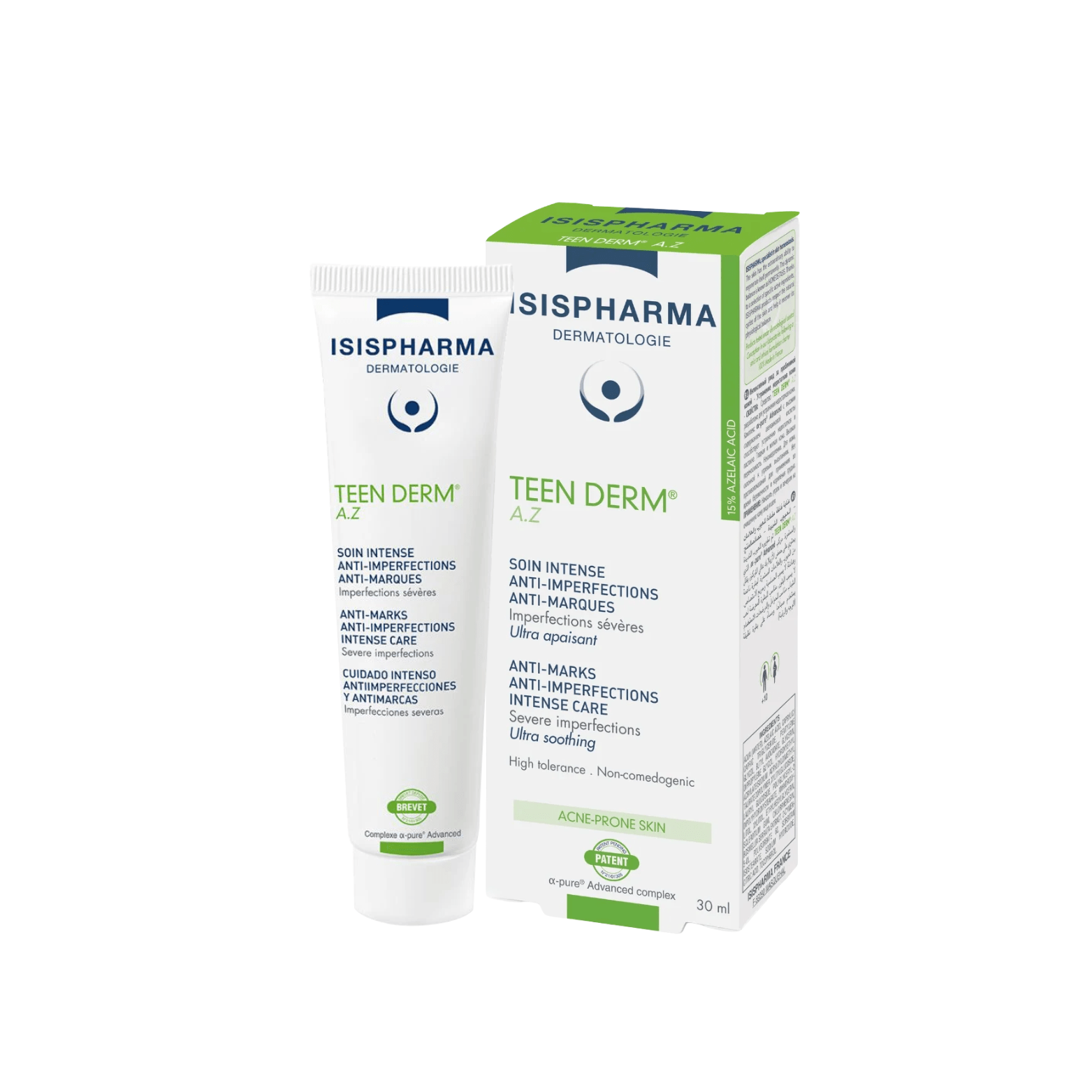Isispharma Teen Derm A.Z Ultra Soothing Intense Care (30ml)