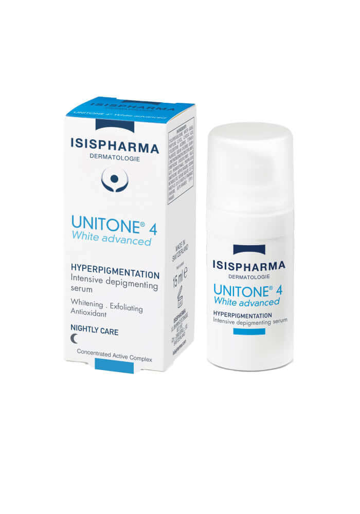 Isispharma Unitone 4 White Advanced Hyperpigmentation Serum Nightly Care 15ml