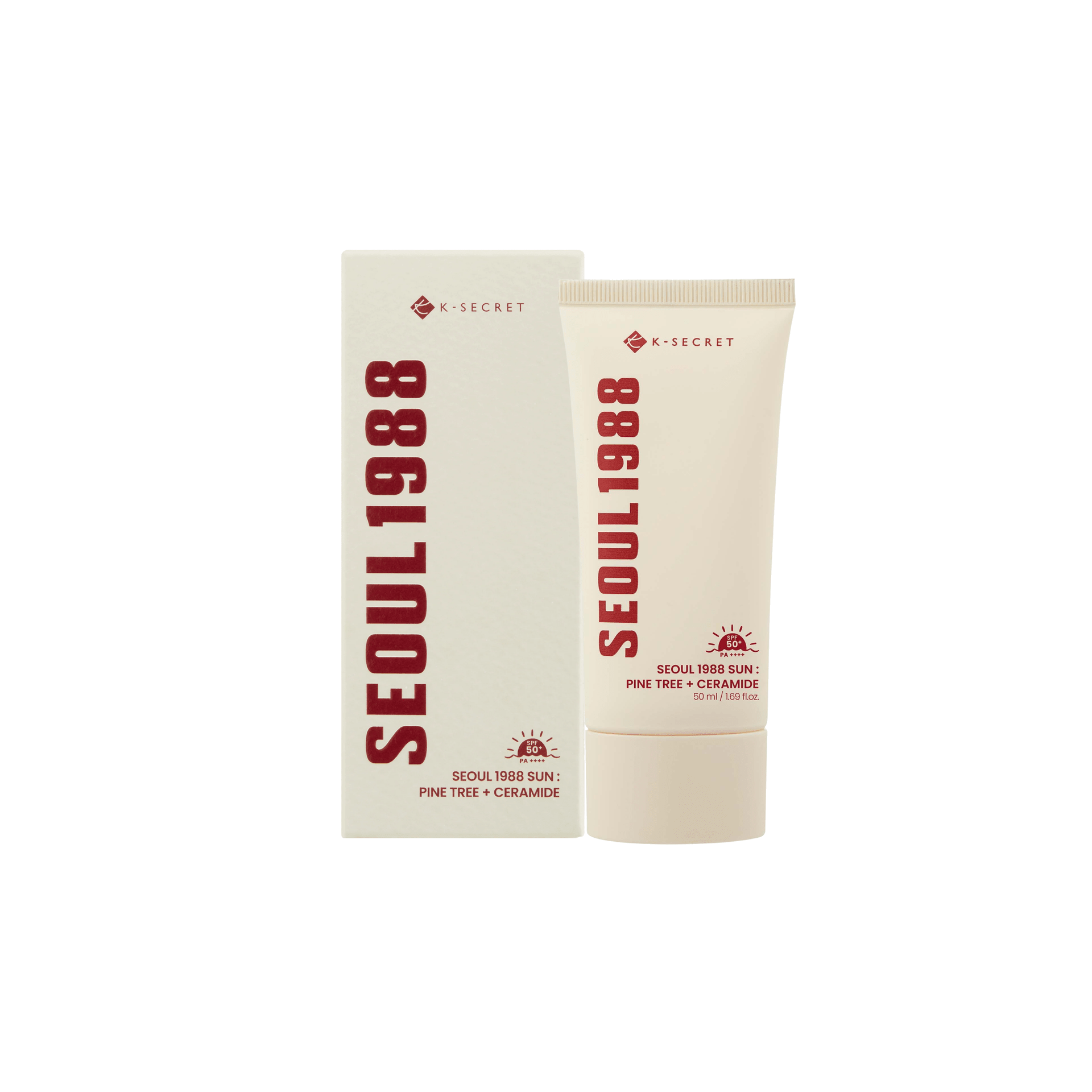 K- Secret Seoul 1988 Sun Pine Tree + Ceramide SPF50+ PA++++ - 50ml
