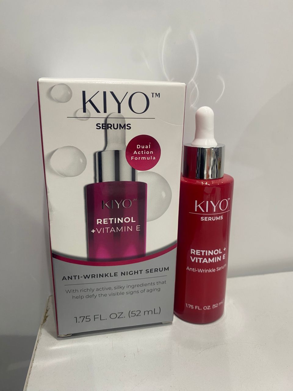 Kiyo Retinol + Vitamin E Anti - Wrinkle Night Serum 52ml – Repair & Renew