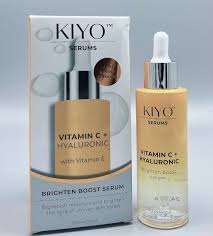 Kiyo Serums Vitamin C + Hyaluronic Acid with Vitamin E Brighten Boost Serum 52ml – Brighten & Hydrate