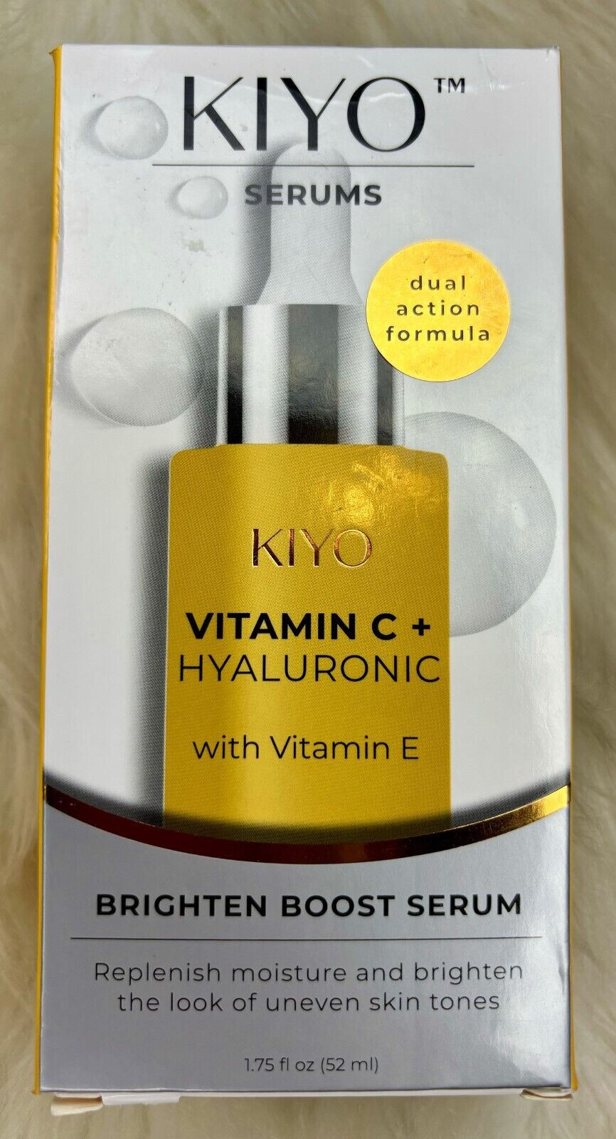 Kiyo Vitamin C + Hyaluronic Acid with Vitamin E Brighten Boost Serum 52ml – Brighten & Hydrate