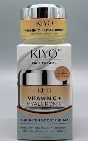 Kiyo Vitamin C + Hyaluronic Brighten Boost Cream 50ml – Hydrate & Glow