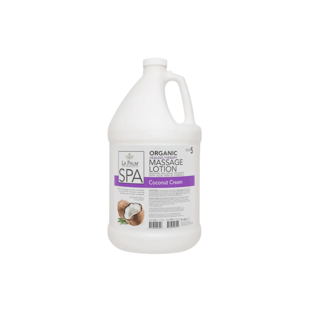 La palm Aromatheraphy Coconut Cream Massage Oil 1 Gallon