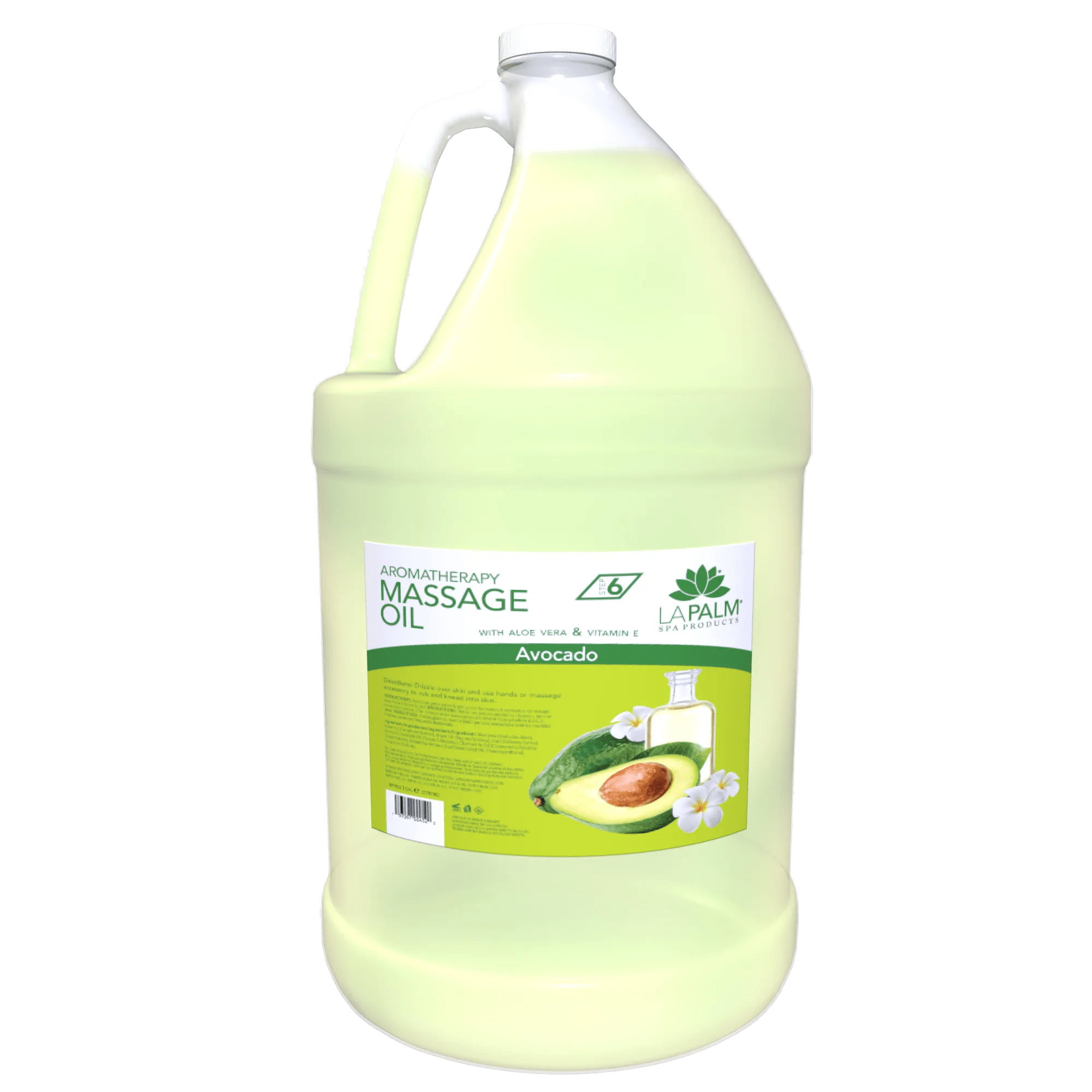 La Palm Massage Oil Gallon (4 gal per case) Avocado